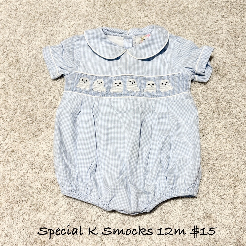 Blue Baby Romper with Owl Design